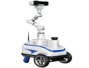  Ground robotic arm inspection robot